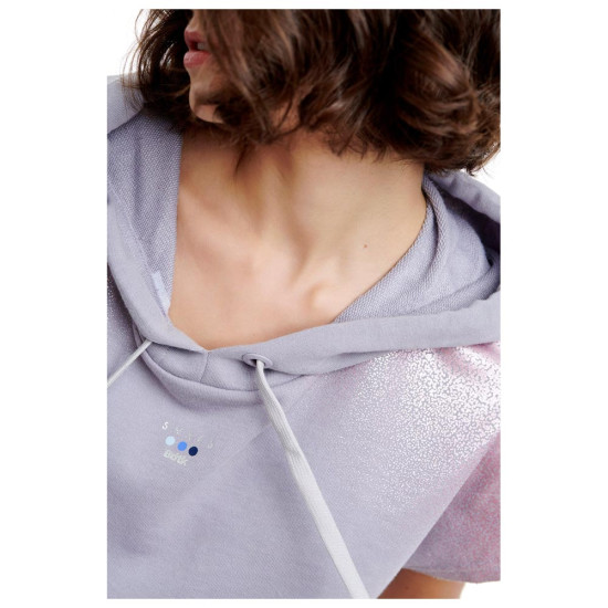 Bodytalk Γυναικείο κοντομάνικο φούτερ Crop